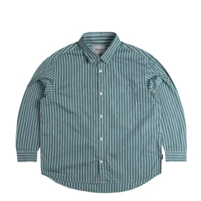 Carhartt WIP L/S Ligety Shirt Vancouver Blue / White