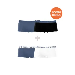 Muchachomalo Dames 2+2-pack boxershorts